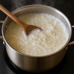 ricetta torta riso bollire
