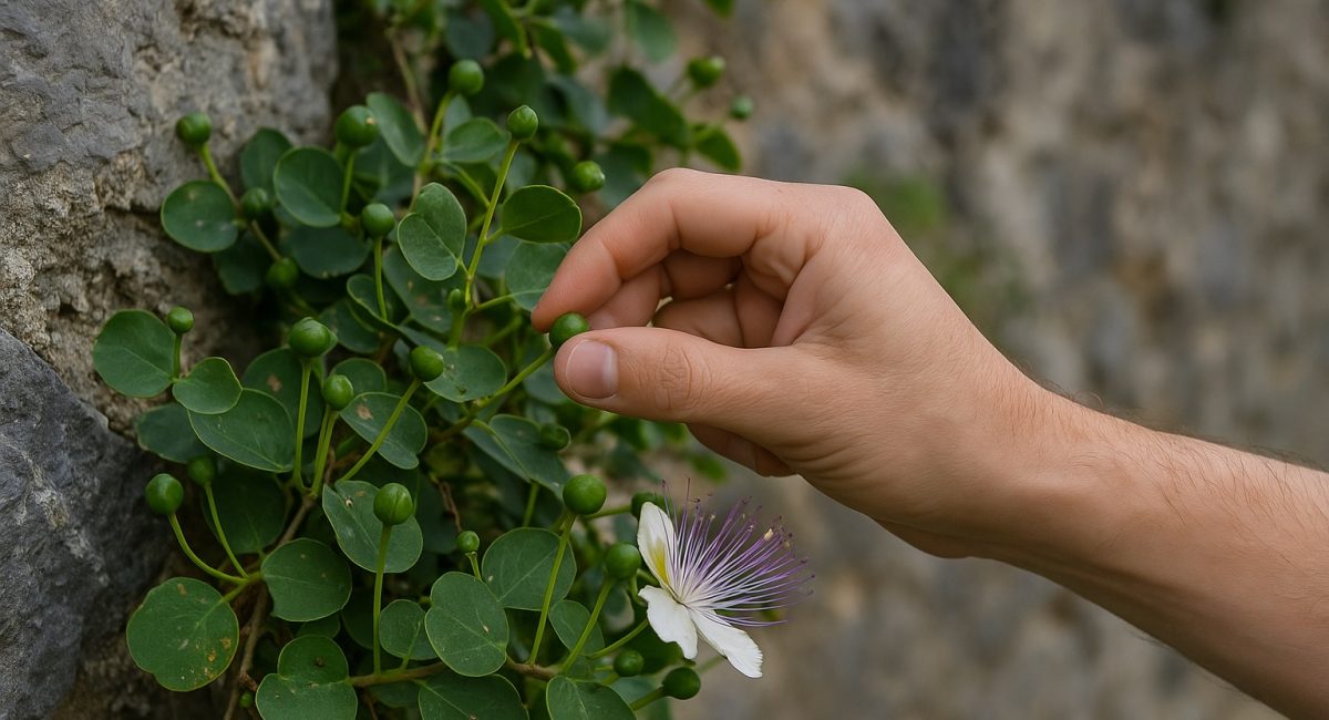 raccolta capperi