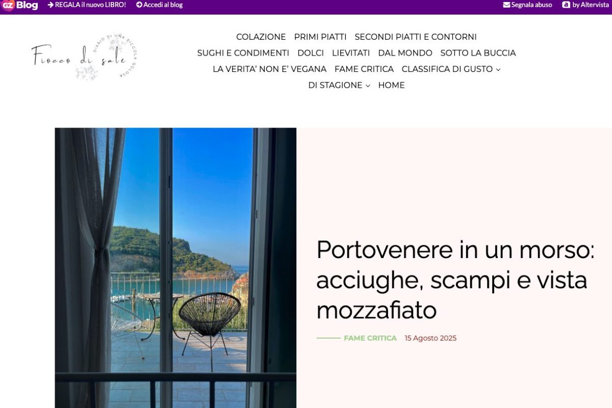 giallo zafferano portovenere carugio